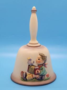 (3) M.J. Hummel Annual Bells in bas-relief:  First
