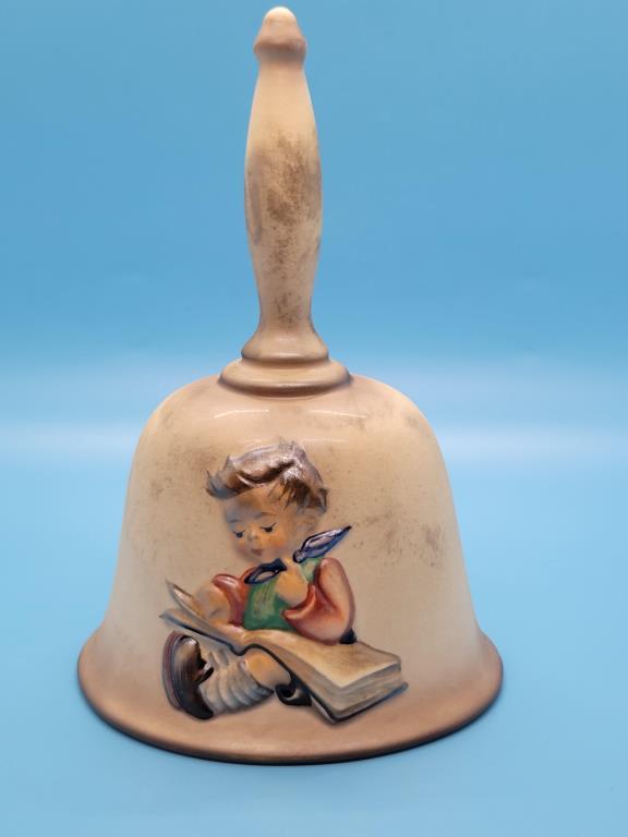 (3) M.J. Hummel Annual Bells in bas-relief:  First
