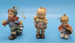 A Berta Hummel Christmas Ornament Set #2