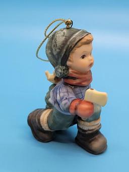 A Berta Hummel Christmas Ornament Set #2