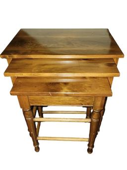 Set of (3) Nesting Tables by Pennsylvania House -