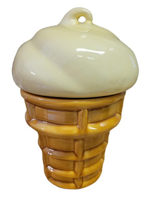 Ice Cream Cone Cookie Jar