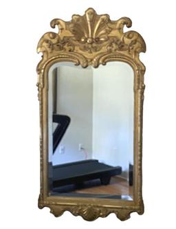 Beveled Mirror in Gold Frame --24" x 46"