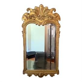 Beveled Mirror in Gold Frame --24" x 46"
