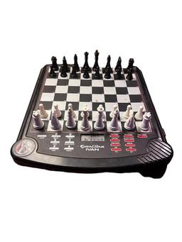 Excalibur Ivan Electronic Chess & Vintage Cribbage