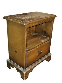 1-Drawer Drexel Side Table, Dovetail Construction,