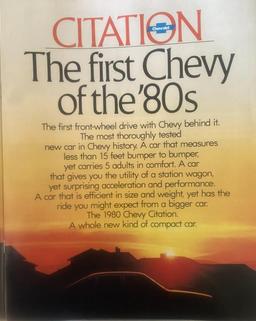 (47) “Citation” The First Chevy of the 80s