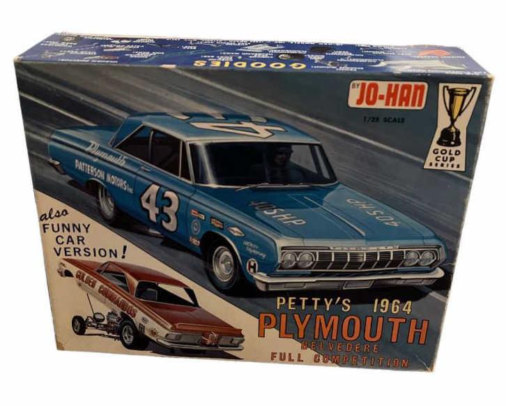 Jo-Han 1/25 Scale Model Kit Petty’s 1964 P