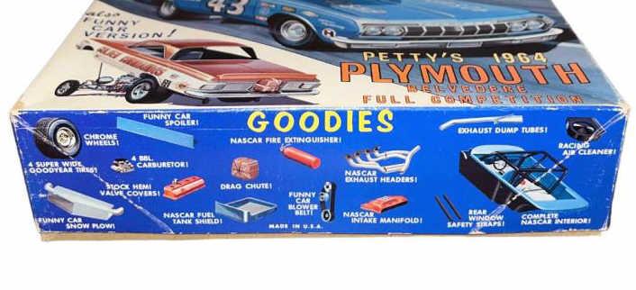 Jo-Han 1/25 Scale Model Kit Petty’s 1964 P