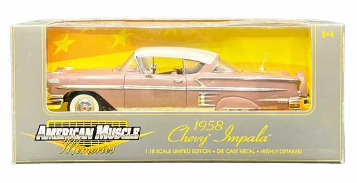 1958 Chevy Impala, 1:18 Scale Limited Edition,