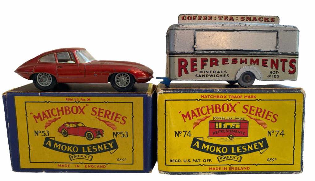 Assorted Matchbox Cars, etc.
