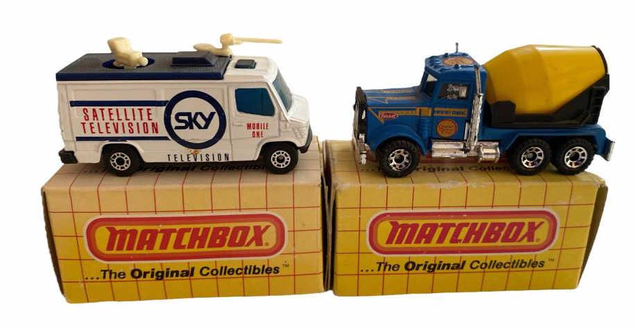 Assorted Matchbox Cars, etc.