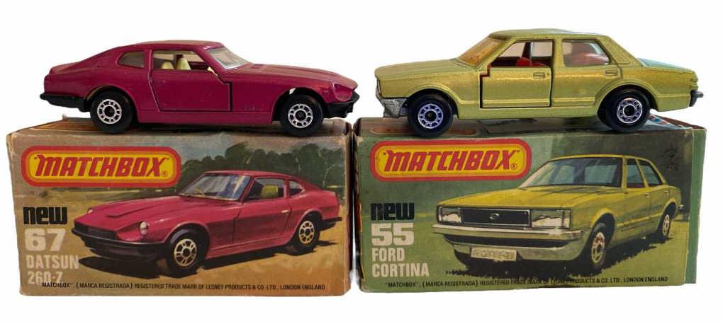 Assorted Matchbox Cars, etc.