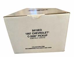 1997 Chevrolet C-3500 Pickup Emerald Green Ertl