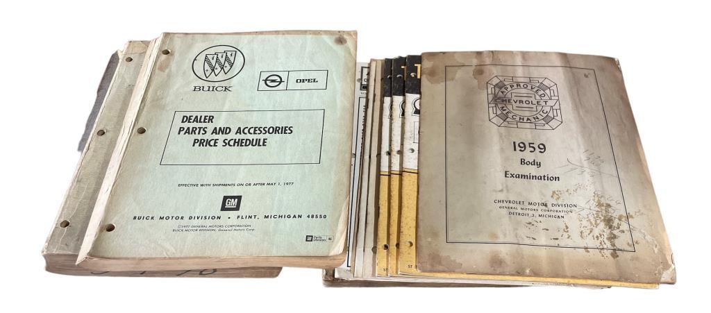 Assorted Parts Catalogs