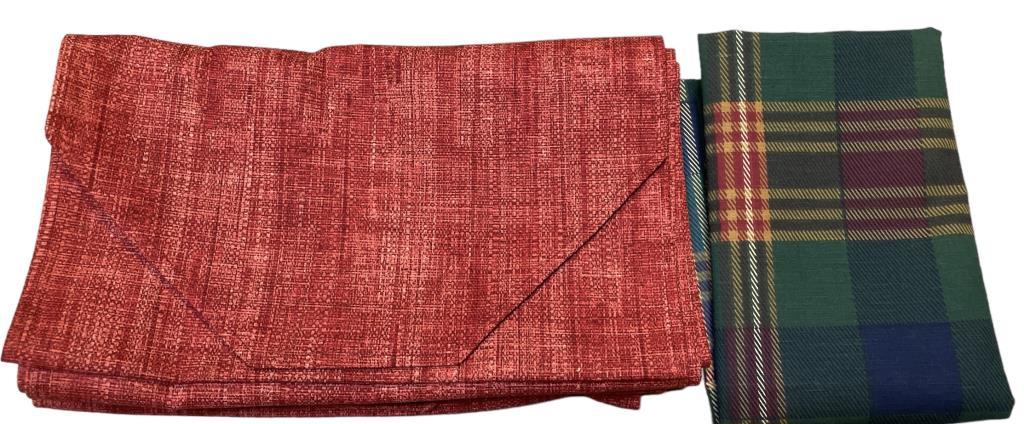 (3) Table Runners: 13” x 92” and 1 Table Runner: