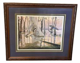 Framed & Double Matted Limited Edition Print