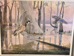 Framed & Double Matted Limited Edition Print