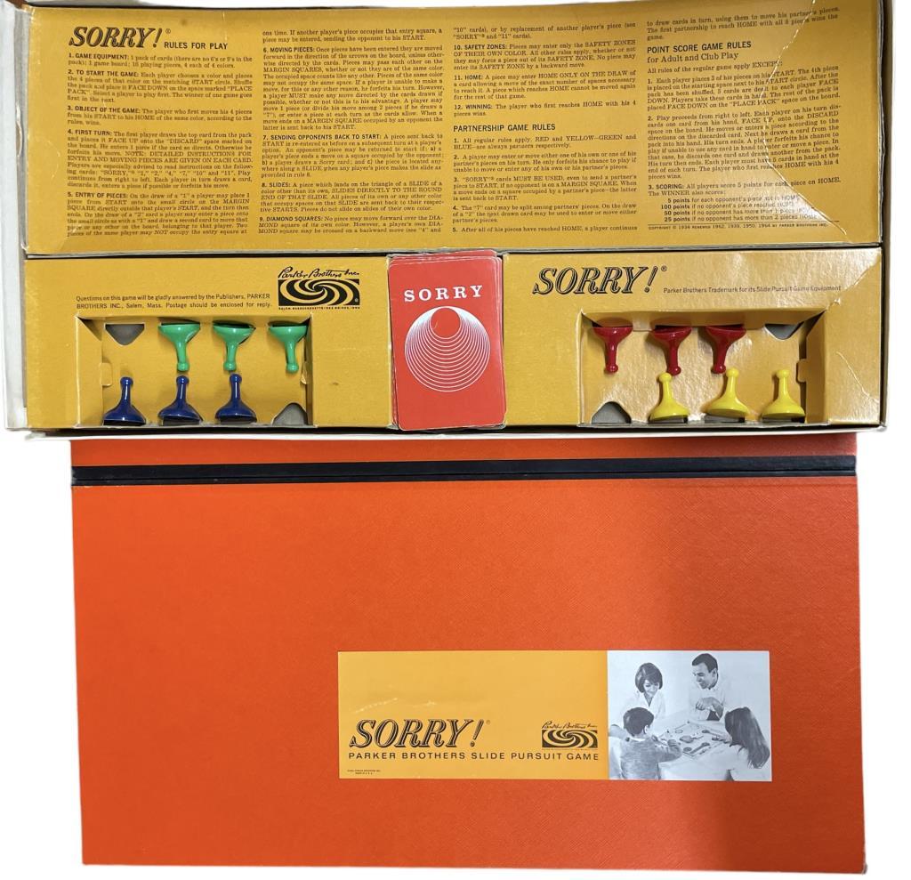 (4) Vintage Board Games in Original Boxes: “The