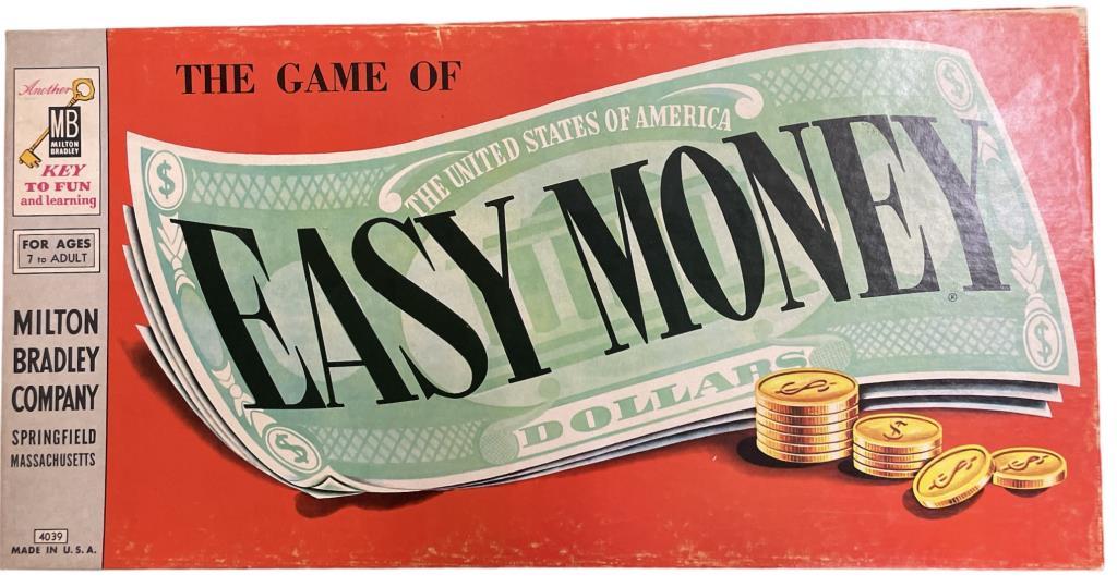 (4) Vintage Board Games in Original Boxes: “The