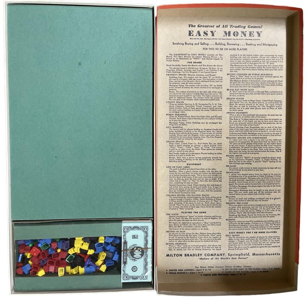 (4) Vintage Board Games in Original Boxes: “The