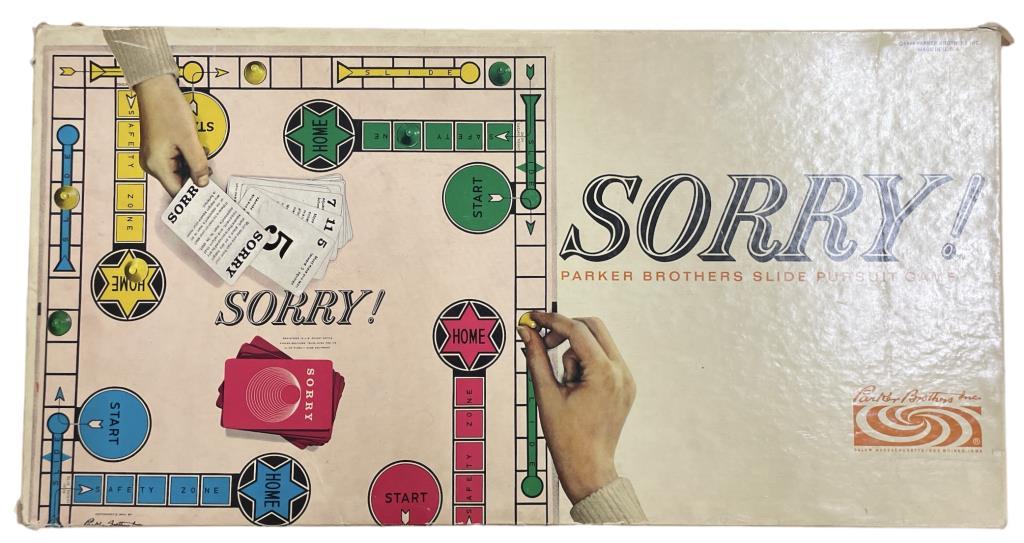 (4) Vintage Board Games in Original Boxes: “The