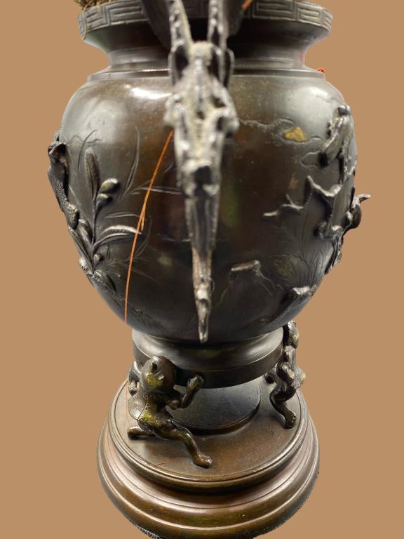 20th Century Tripod Censer, Reticulated Lid, Deep