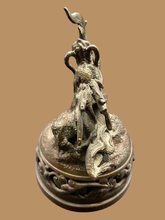 20th Century Tripod Censer, Reticulated Lid, Deep