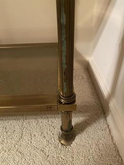 Metal and Glass Bookshelf