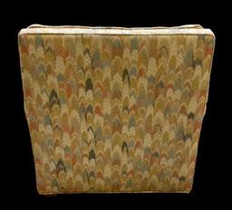 Upholstered Chair with Matching Ottoman
