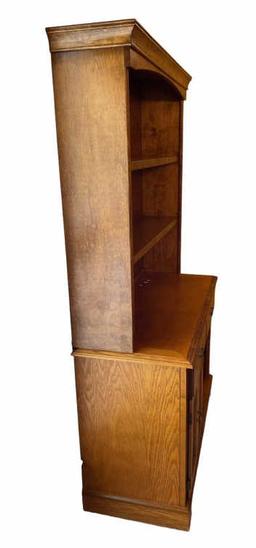 Pine Hutch--43" x 17 3/4", 71 3/4" High