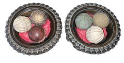 (2) Decorative Urns-13.5” High, 9” Wide