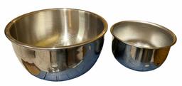 Set of (3) Metal Enameled Mixing Bowls & (3)