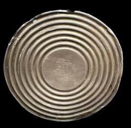 Frank M. Whiting Sterling Silver Base and Glass