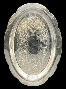 Wallace Silver Plate Cream and Sugar Set