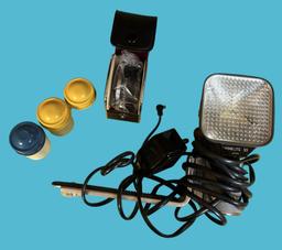 Assorted Vintage Camera Equipment