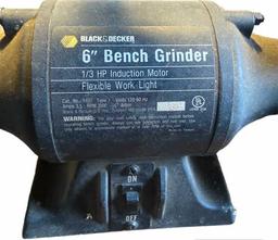 Black and Decker 6” Bench Grinder