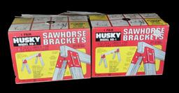 (2) Pair of Husky Sawhorse Brackets