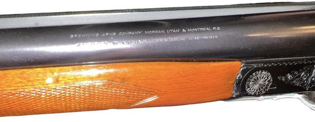Browning Double Barrel 12 Ga. Shotgun
