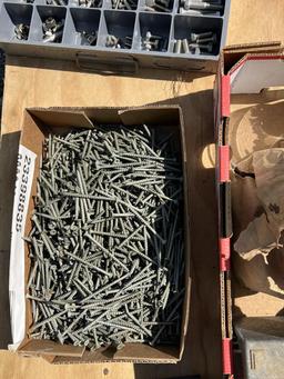 Large Assortment of Bails, Screws, Nuts, Bolts,