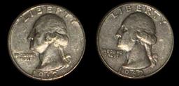 (11) Washington Quarters:  (1) 1962, (1) 1962 D,