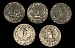 (11) Washington Quarters:  (1) 1962, (1) 1962 D,