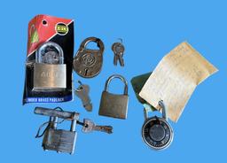 Assorted Vintage Locks