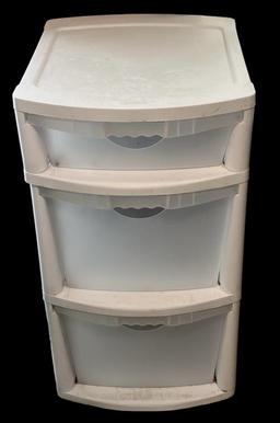 Sterlite 3-Drawer Storage Unit