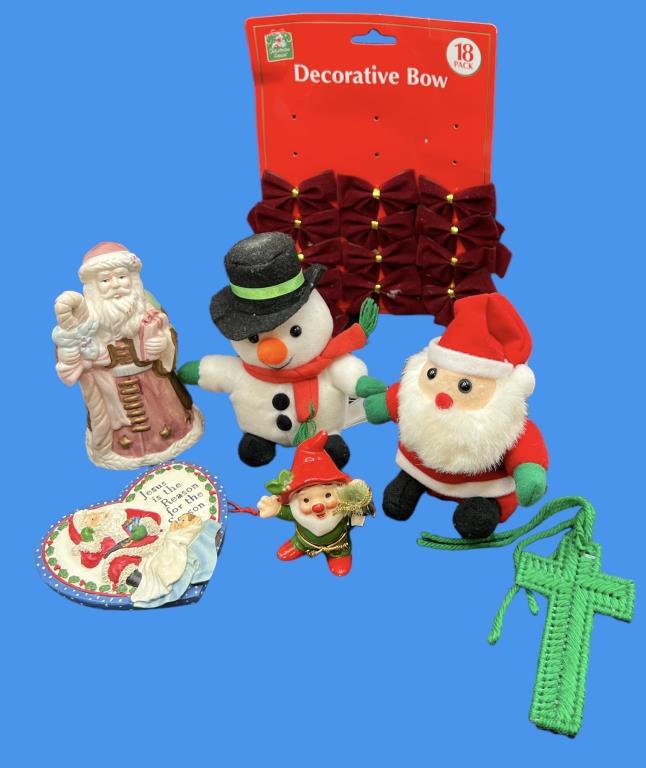 Assorted Christmas Decorations