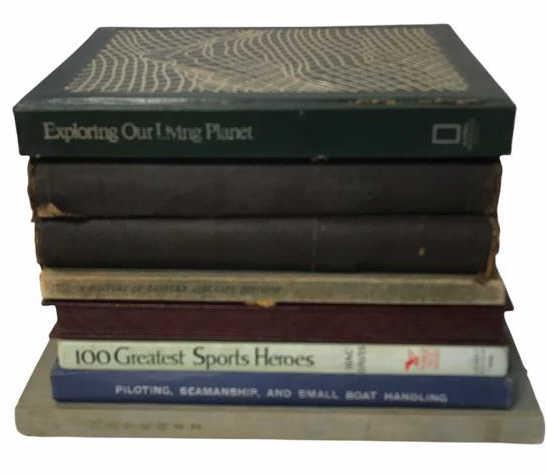 (8) Assorted Books