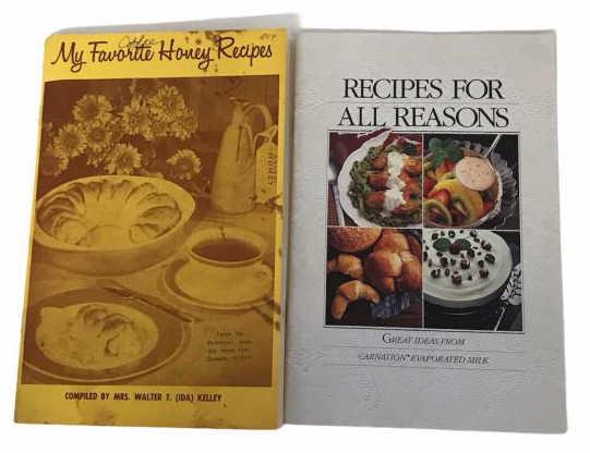 Assorted Paper Back Cookbooks
