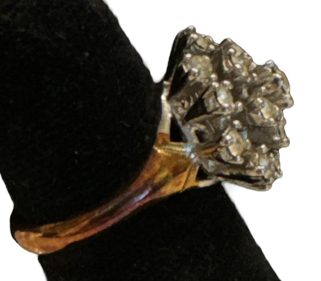 Pair of Sterling Silver Pierced Earrings marked "925",
