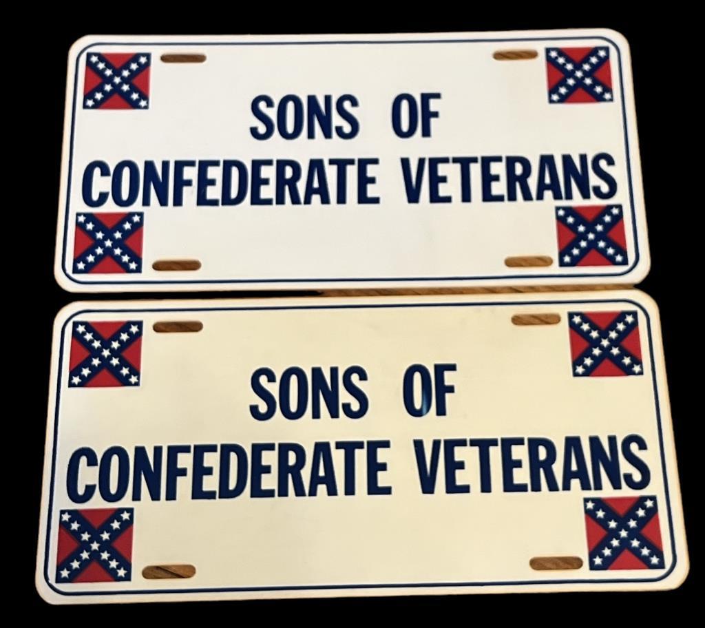 Sons of Confederate Veterans Hat, (5) Patches,