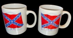 (3) Confederate Flag Magnets, (1) Keychain, (1)